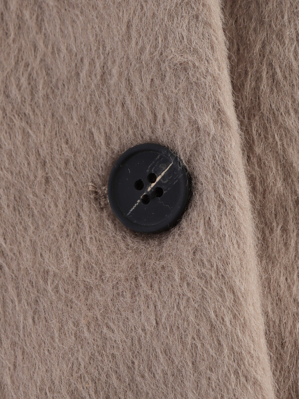 Women 2025 New Wool blend crew neck coat