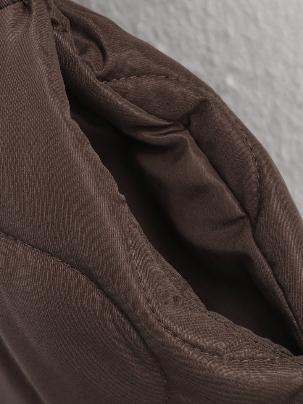 Women's with Belt round neck zipper cotton Coat