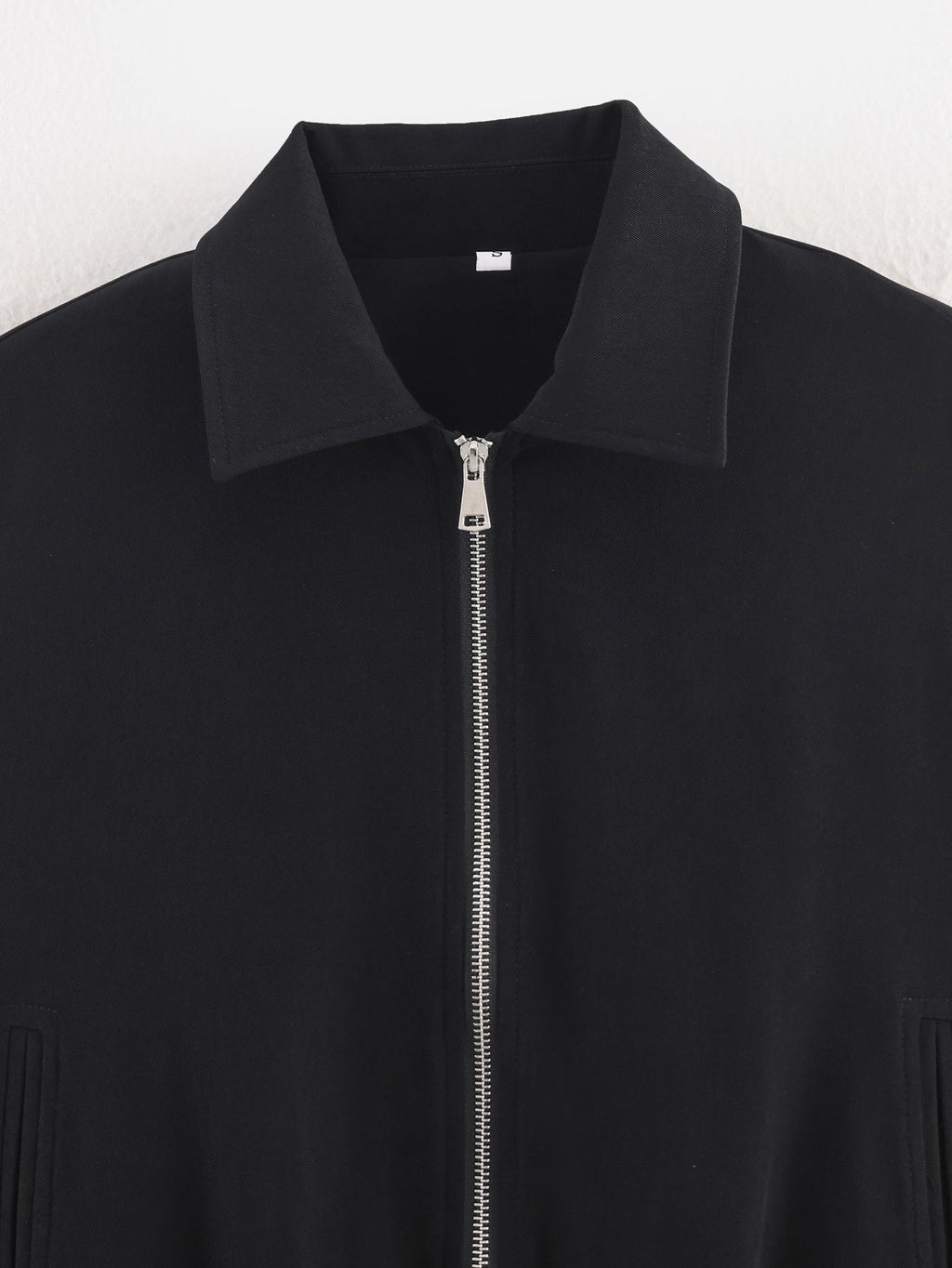 Women's 2025 new fashion puffy hem short zipper jacket Coat